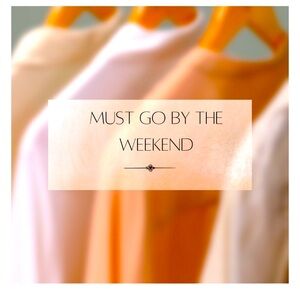 EVERYTHING MUST GO BY THIS WEEKEND. Make me an offer